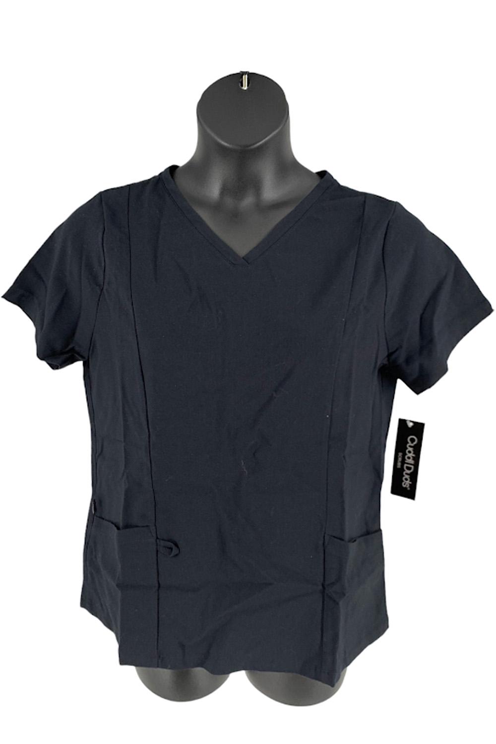 cuddl duds v neck short sleeve