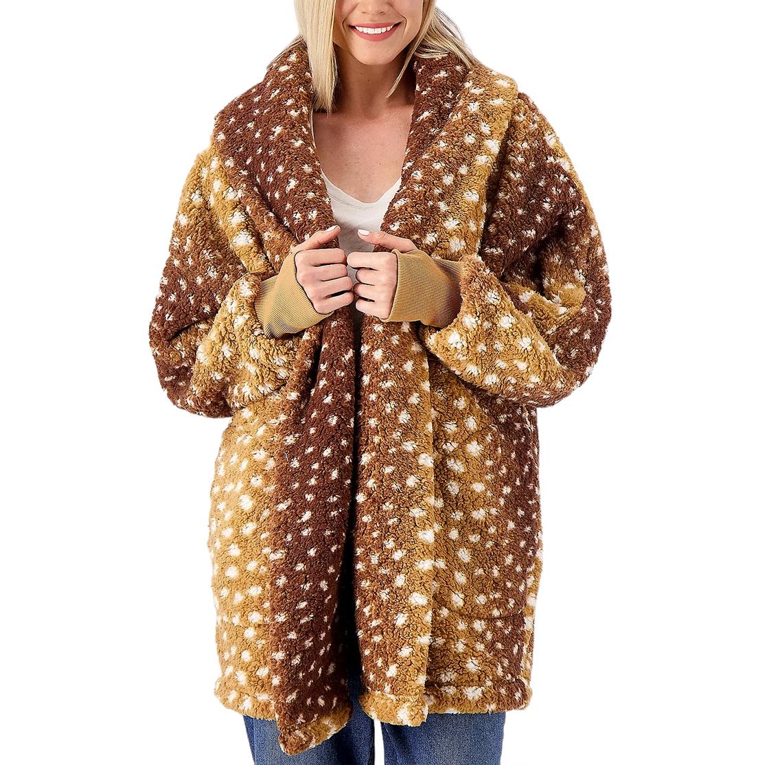 bumblebella sherpa shawl