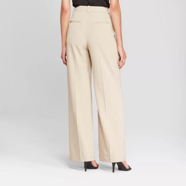 A New Day- Women's Wide Leg Bi-Stretch Twill Pants | eBay