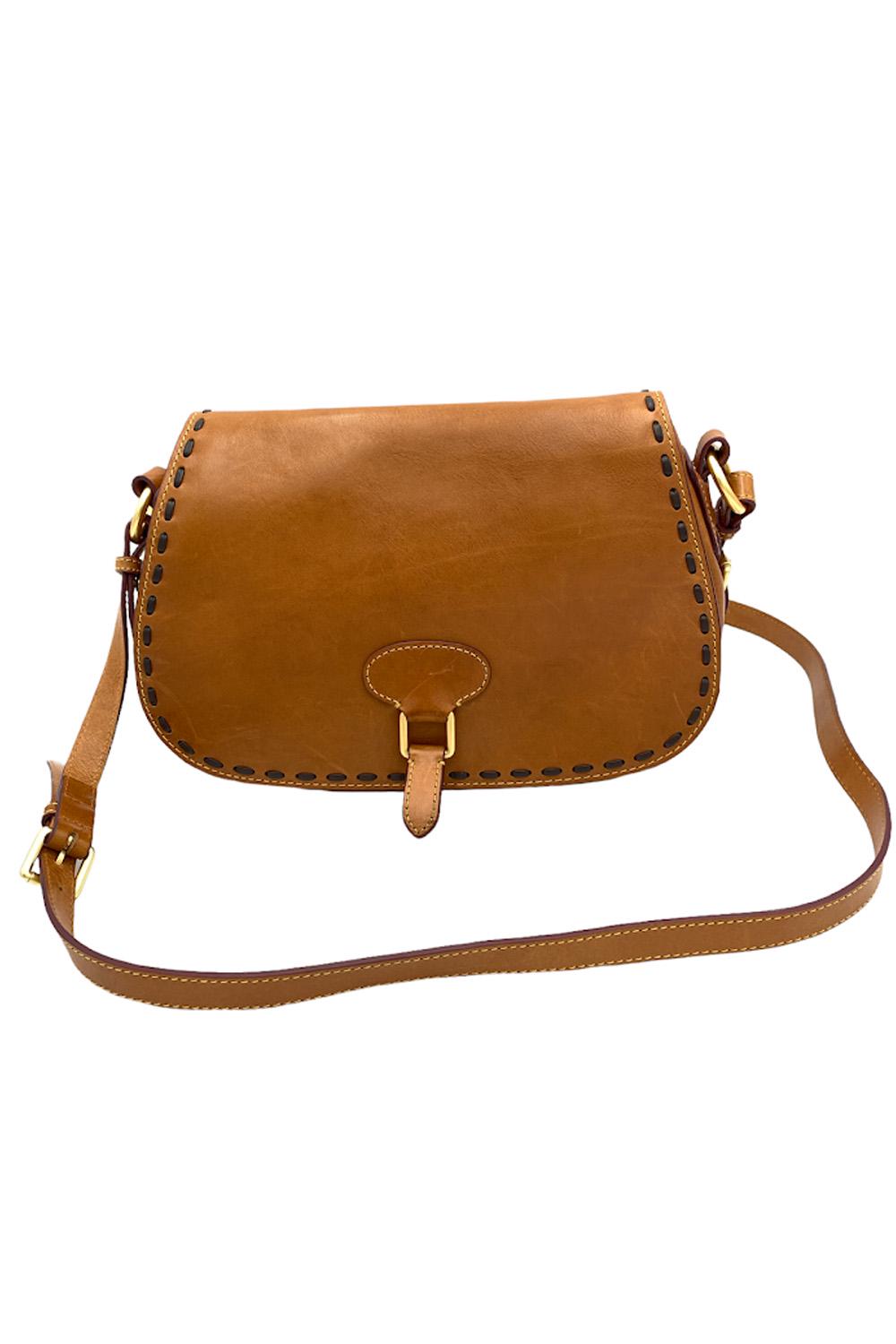 Dooney & Bourke Patent Crossbody Saddle Bag