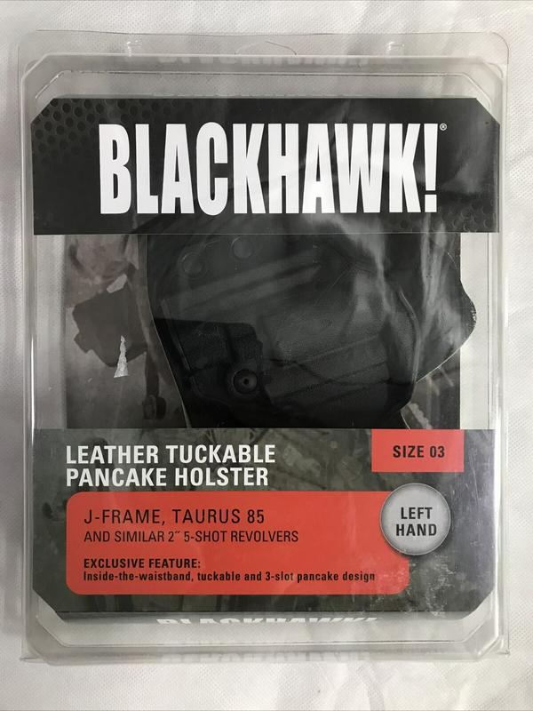 Blackhawk! Leather Tuckable Pancake IWB Holster - Picture 9 of 15