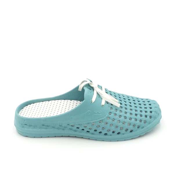 Barbara King Sole Steppers AllWeather Slip On Gardening Shoes Teal Jender