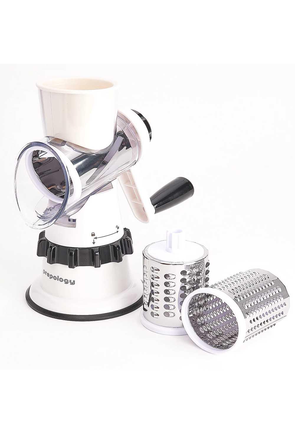 Prepology Countertop Slicer & Grater w/ 3 Barrels