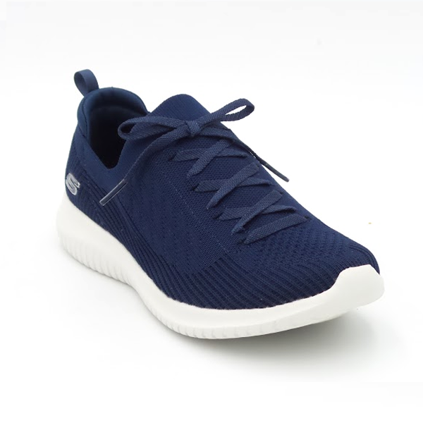 Skechers Ultra Flex Knit Slip On Sneakers Pop Sensation Navy | eBay