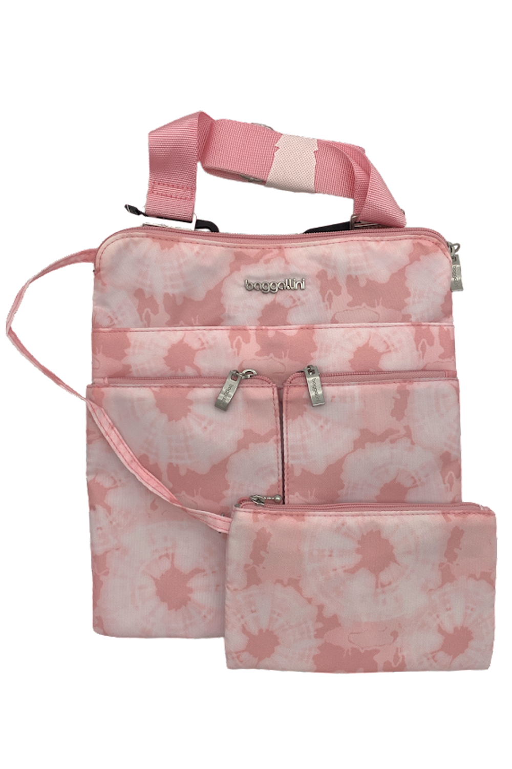 Think Royln Convertible Crossbody w/ Clip-on Pouch Sidekick Tie Dye