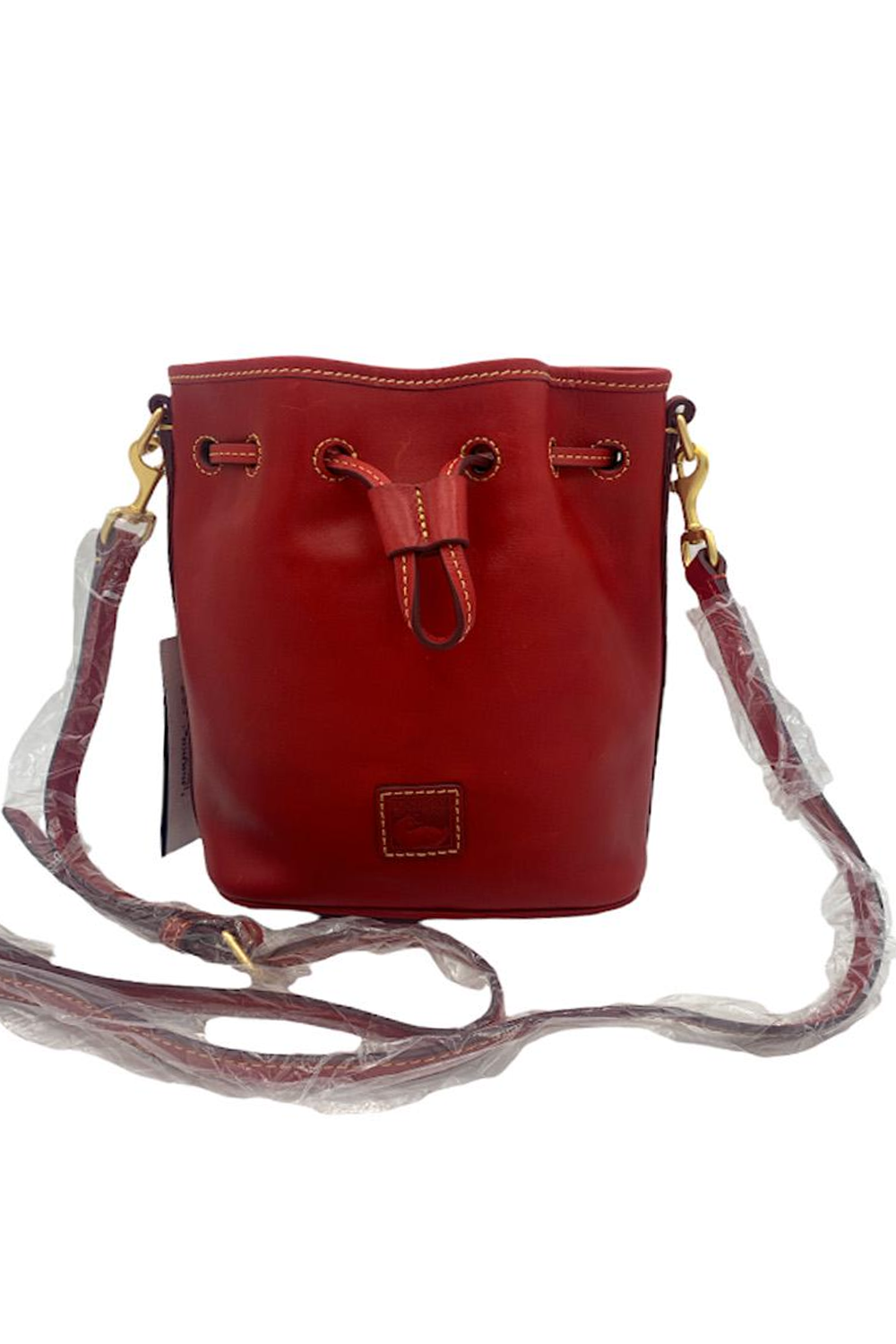 Dooney & Bourke Kendall Drawstring Crossbody Bag in Brown