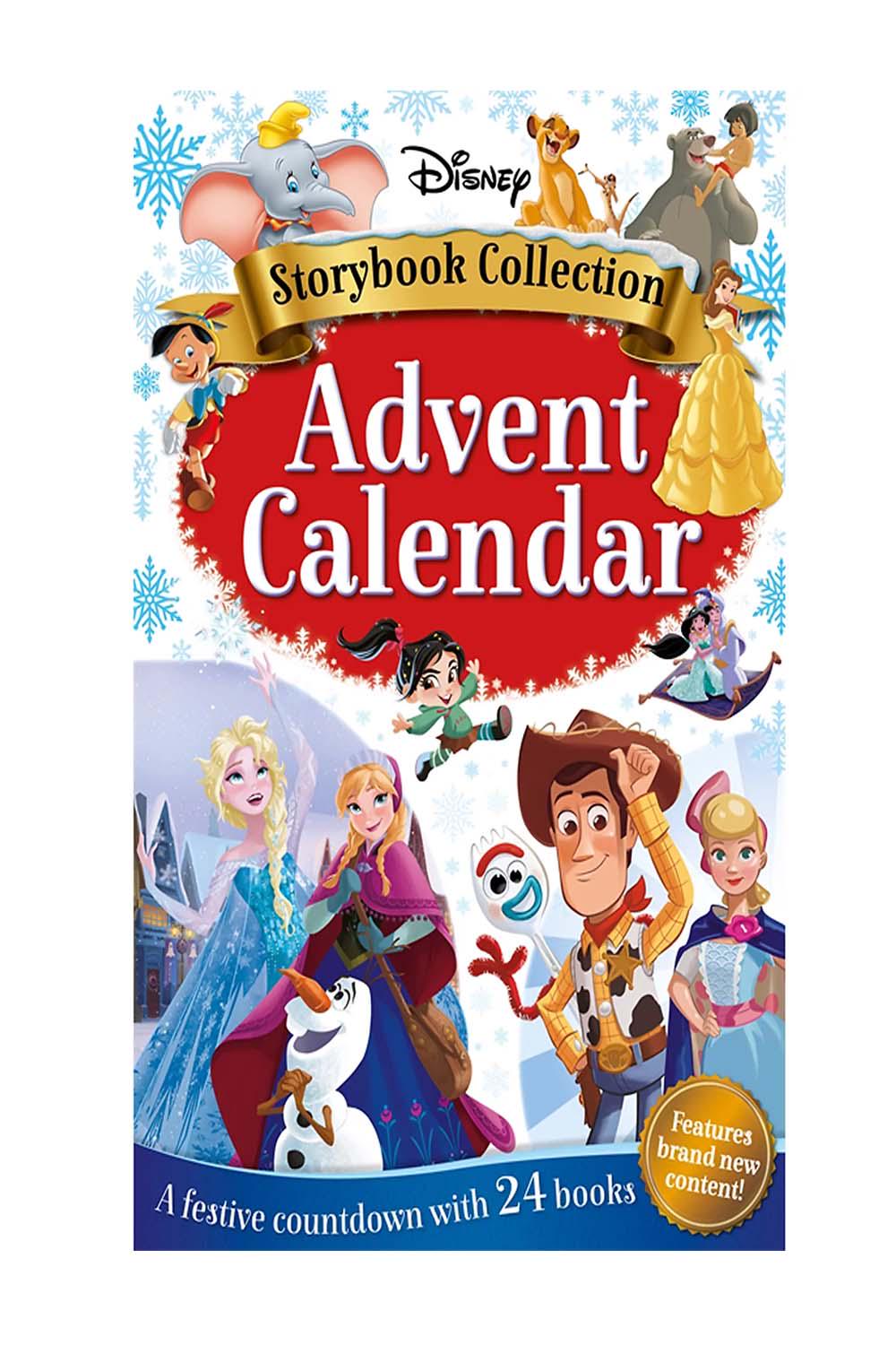 Disney Licensed Storybook Advent Calendar with 24 Books | Jender