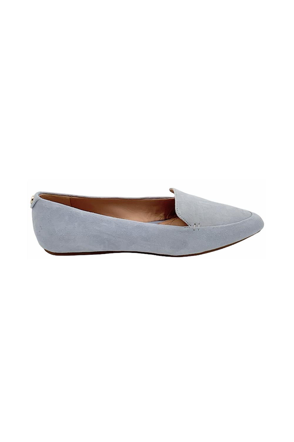 Taryn Rose Suede Pointed Toe Loafers 