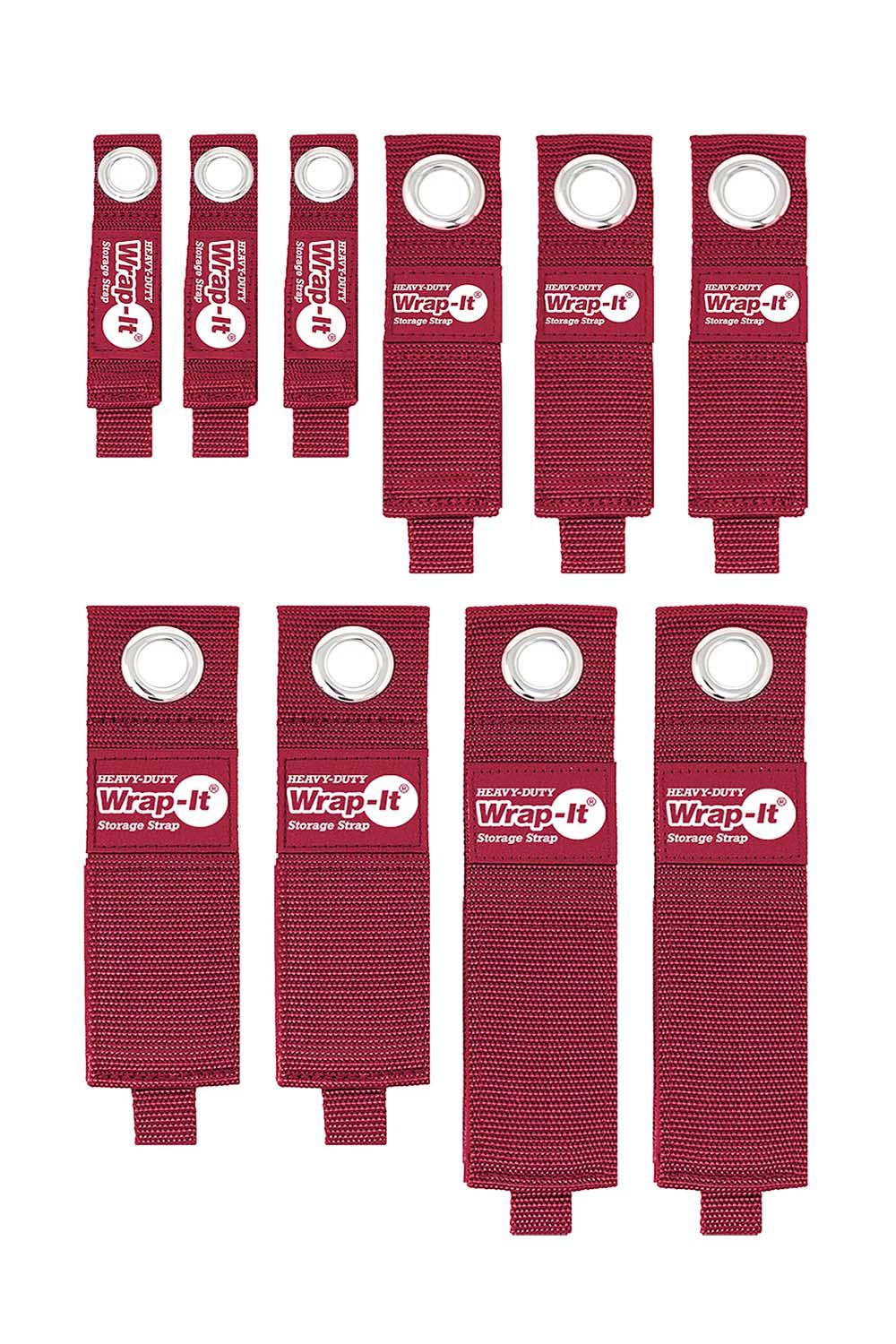 Wrap-It 10-Piece Heavy Duty Storage Straps - Picture 1 of 4