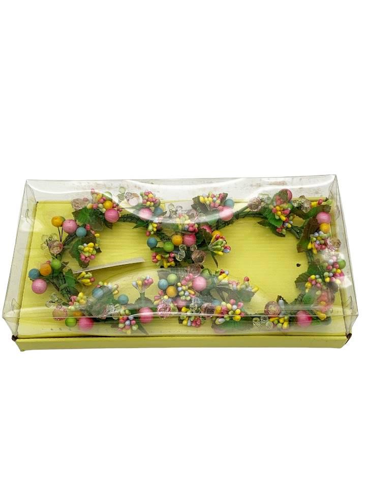 Valerie 2Pack Beaded & Pearl Candle Rings eBay