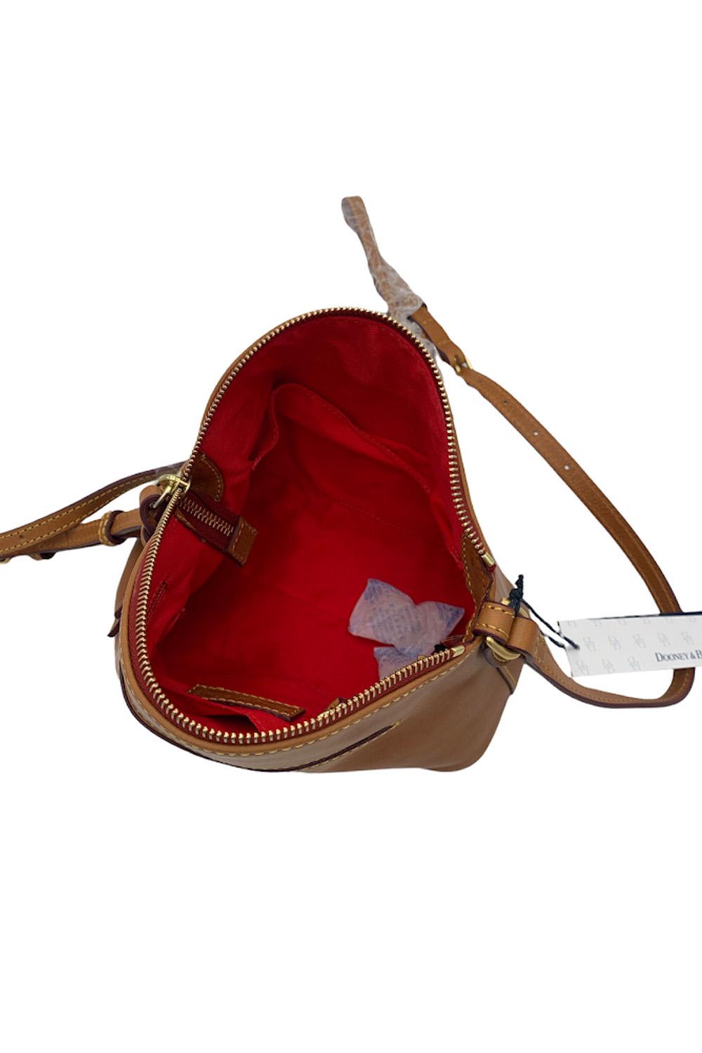 As Is Dooney & Bourke Florentine Leather Suki Crossbody 