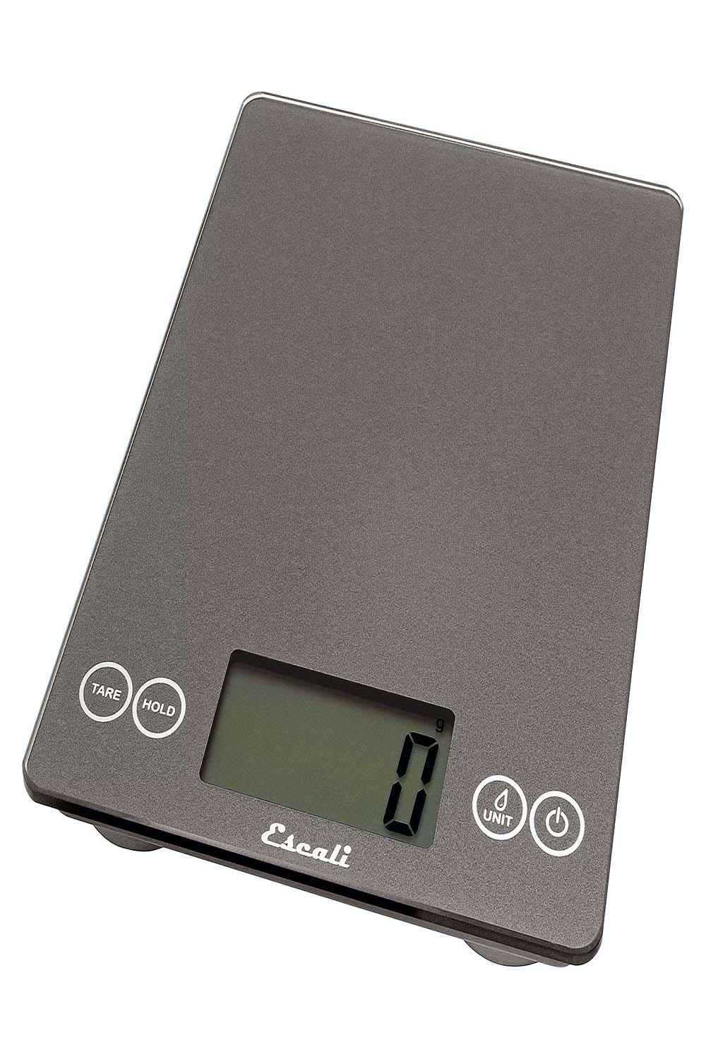 Glass Digital Kitchen Scale, Silver