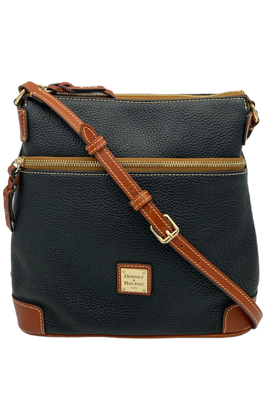 Dooney & Bourke Pebble Leather Crossbody ,Black