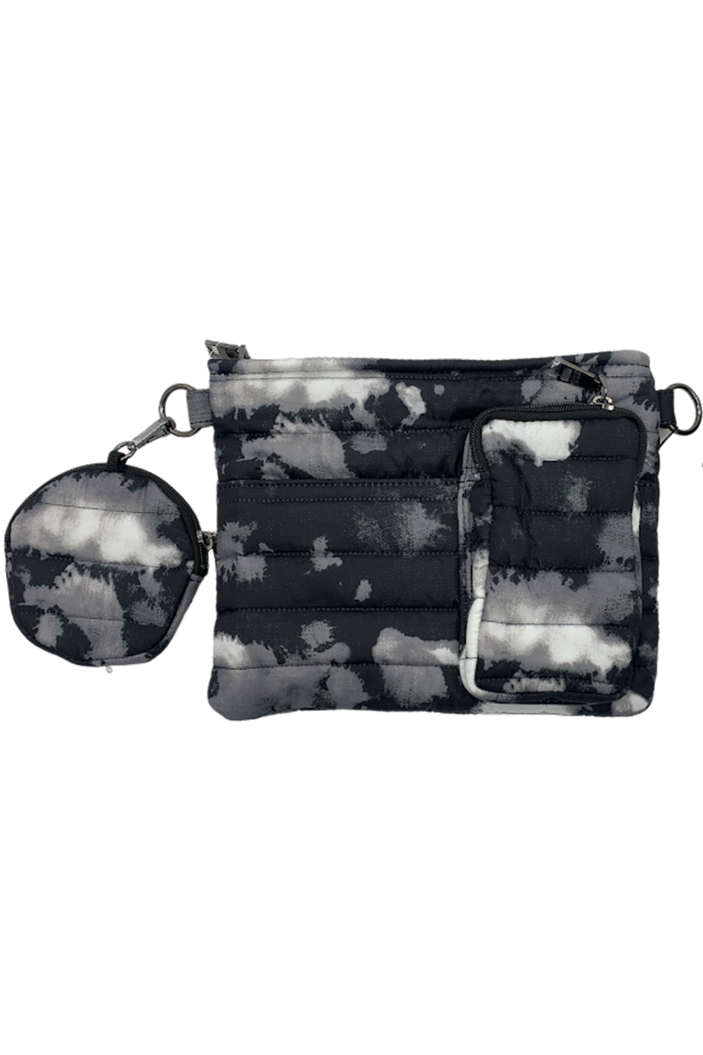 Think Royln Convertible Crossbody w/ Clip-On Pouch Sidekick Tie Dye