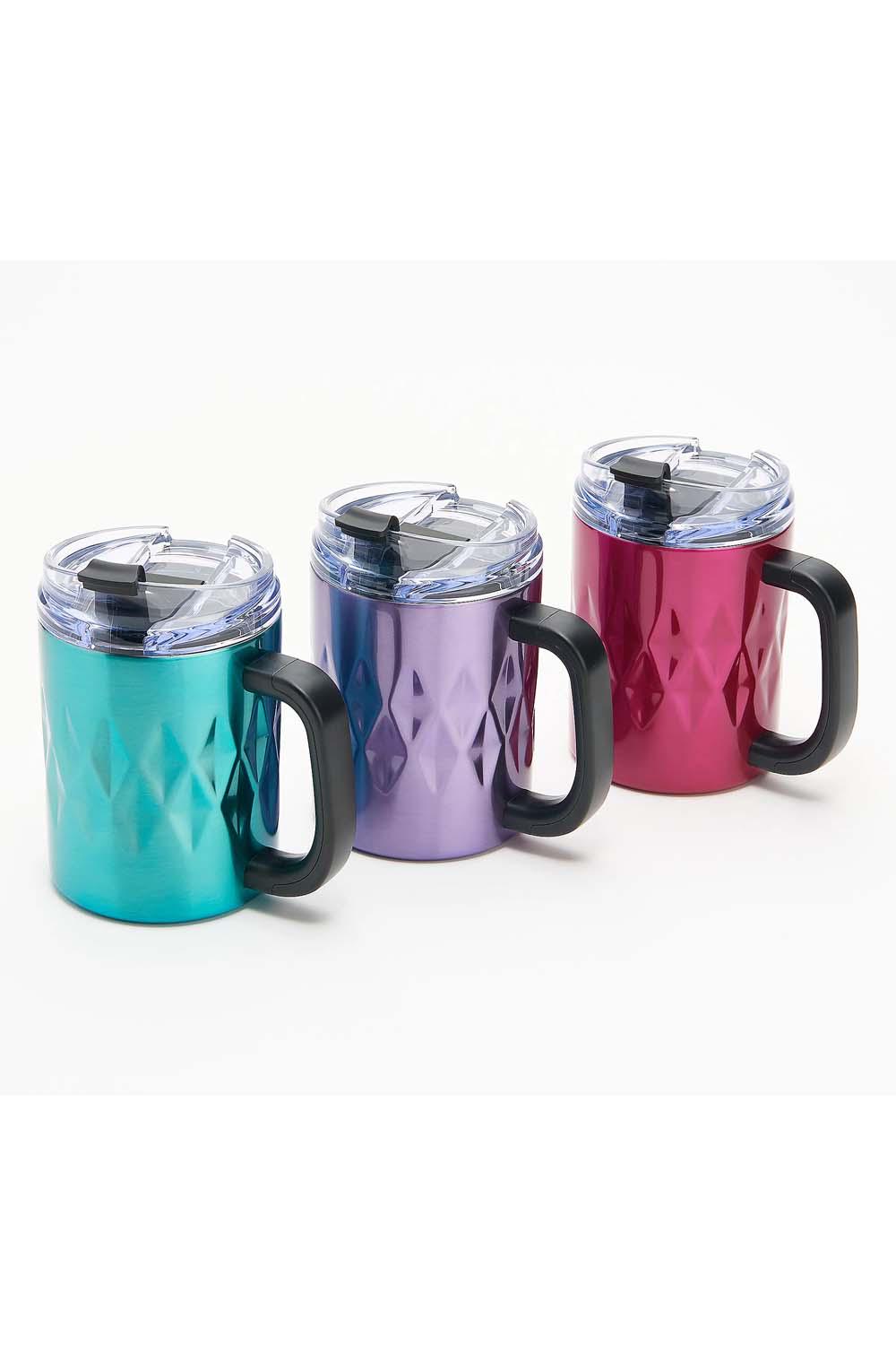 Insulated Mugs with Lid, 14 oz. - Primula Pink