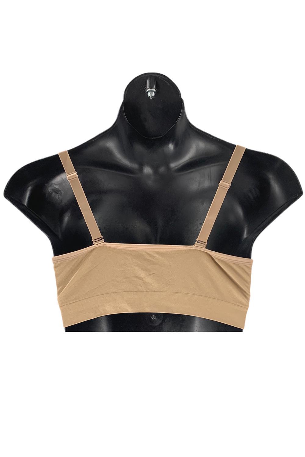 Nearly Nude Seamless Bra with Optional Straps_584904001488 