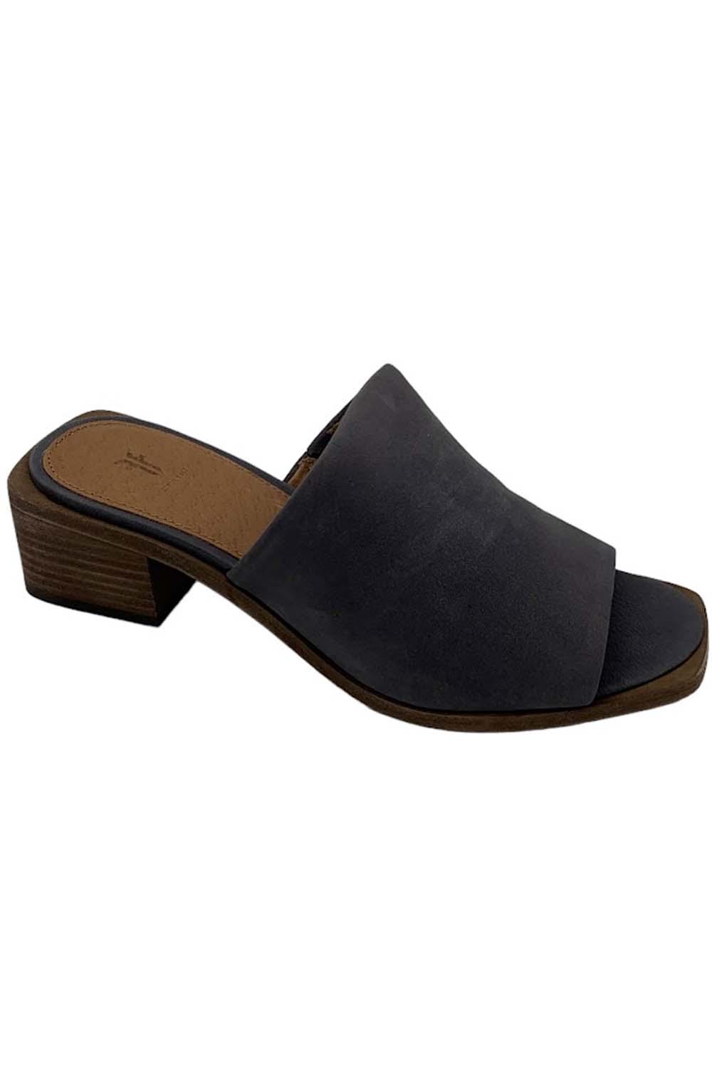 Frye Leather Heeled Mules Lucia Jeans | Jender