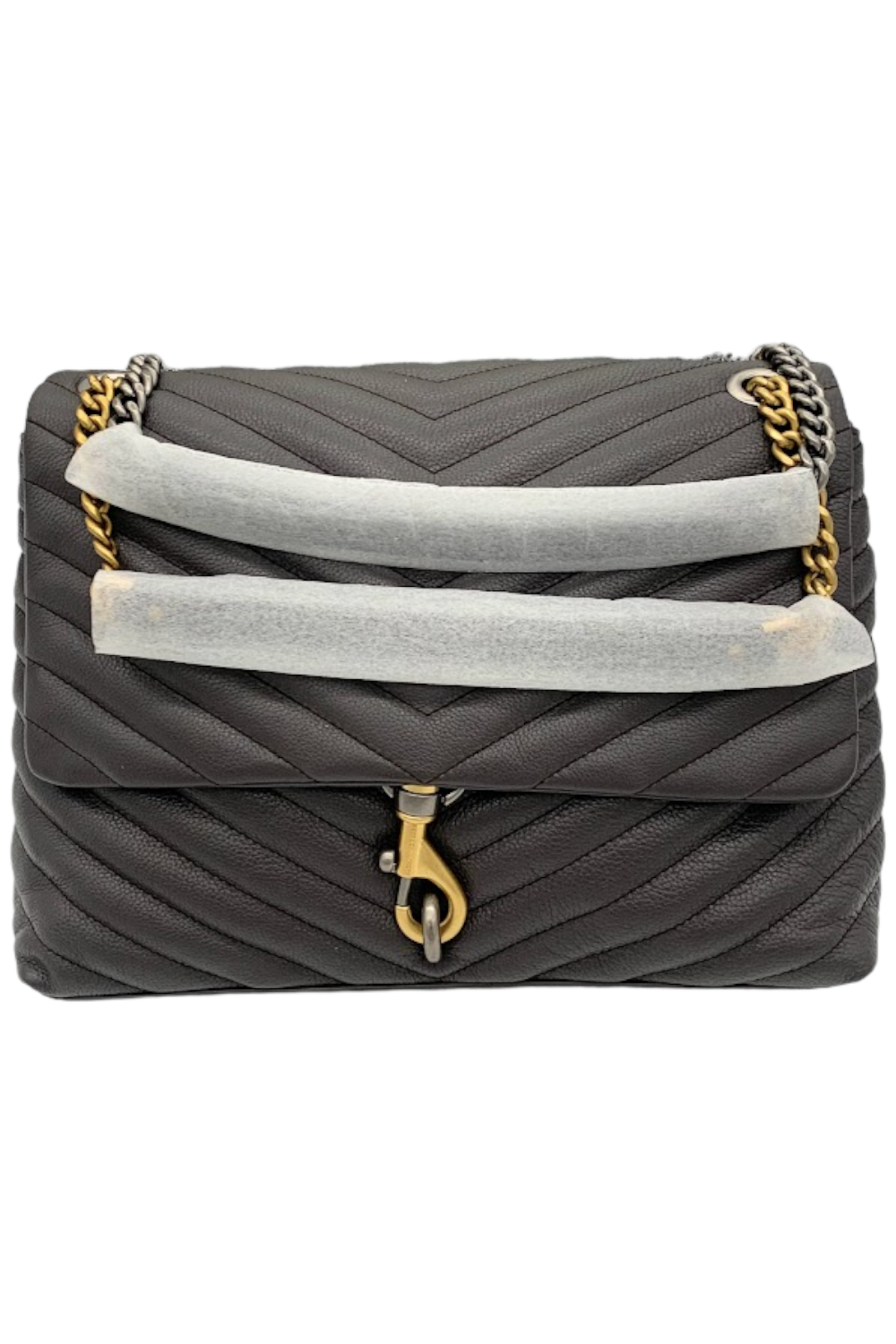 Edie Flap Shoulder Bag - Graphite - Rebecca Minkoff