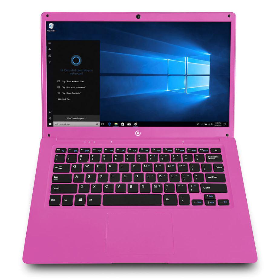 14.1 NeoX 64GB eMMC 4GB RAM Intel Celeron N3350 Laptop - Pink