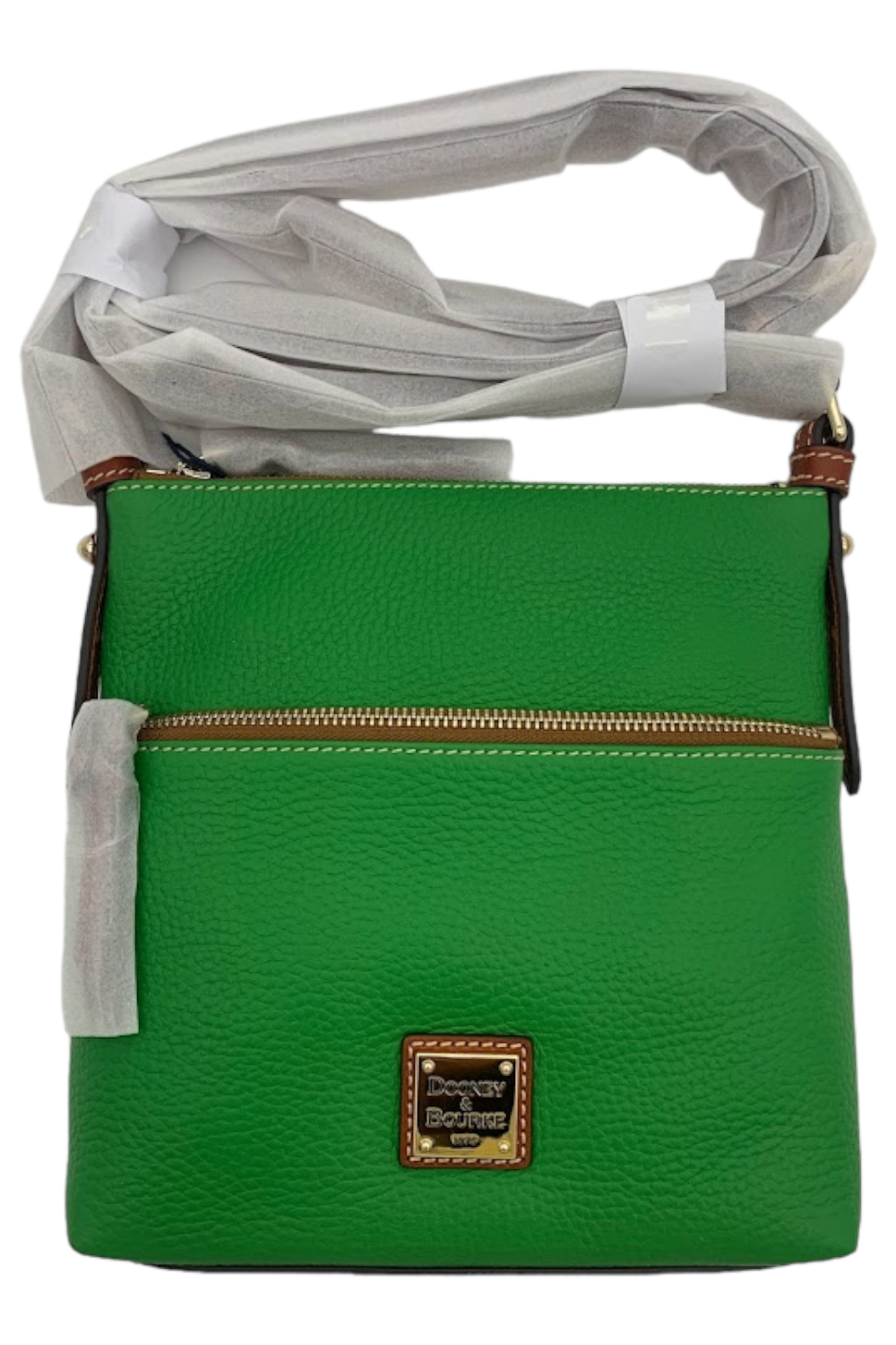 Dooney & Bourke Nylon Crossbody Pouchette Bag ,Kelly Green