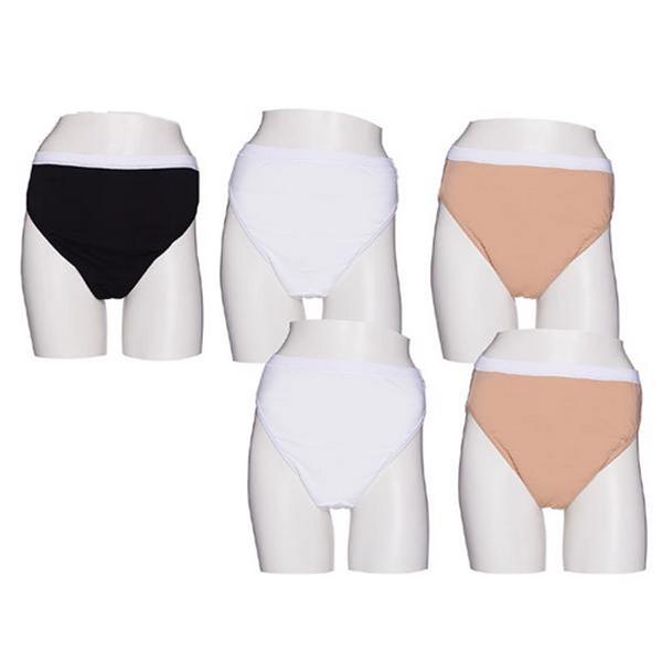 Breezies Cotton Hi Cut Brief Panties W Ultimair Basic Light Set Of Jender