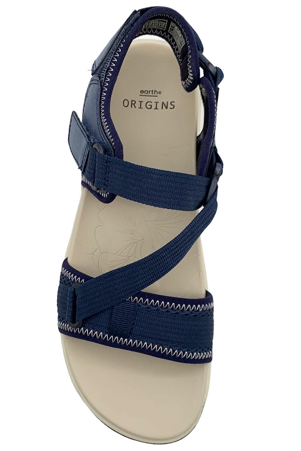 Earth Origins Adjustable Comfort Sport Sandals Vivvy Navy | Jender