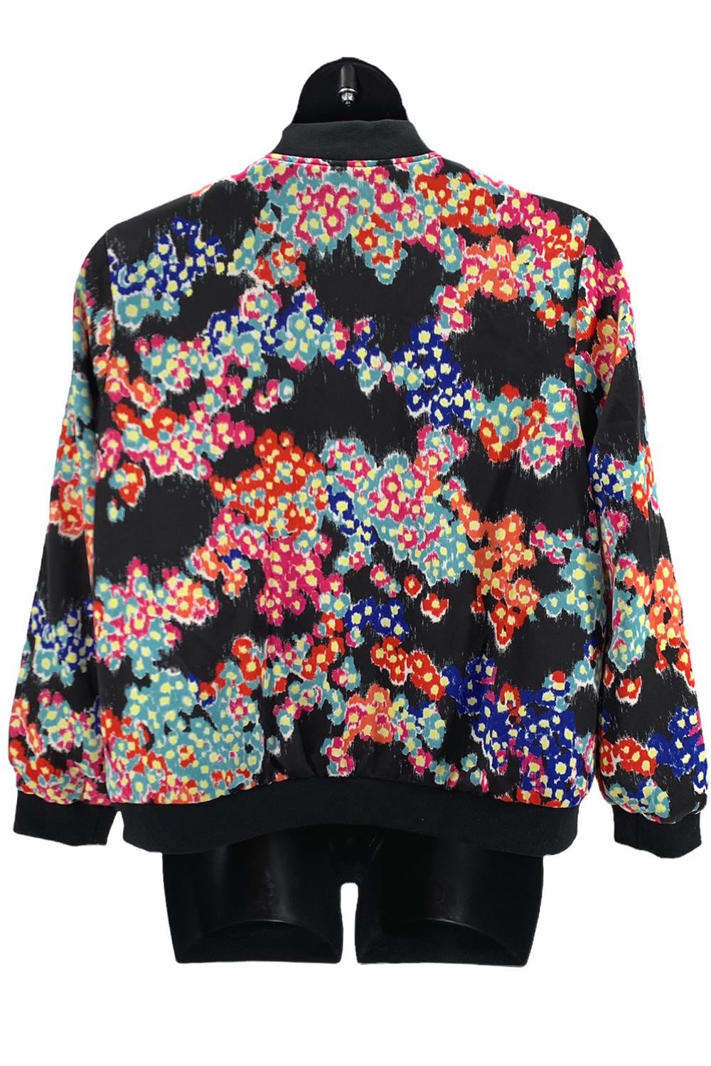 Summer Floral Pattern Print Design SF02 Women Bomber Jacket - JorJune