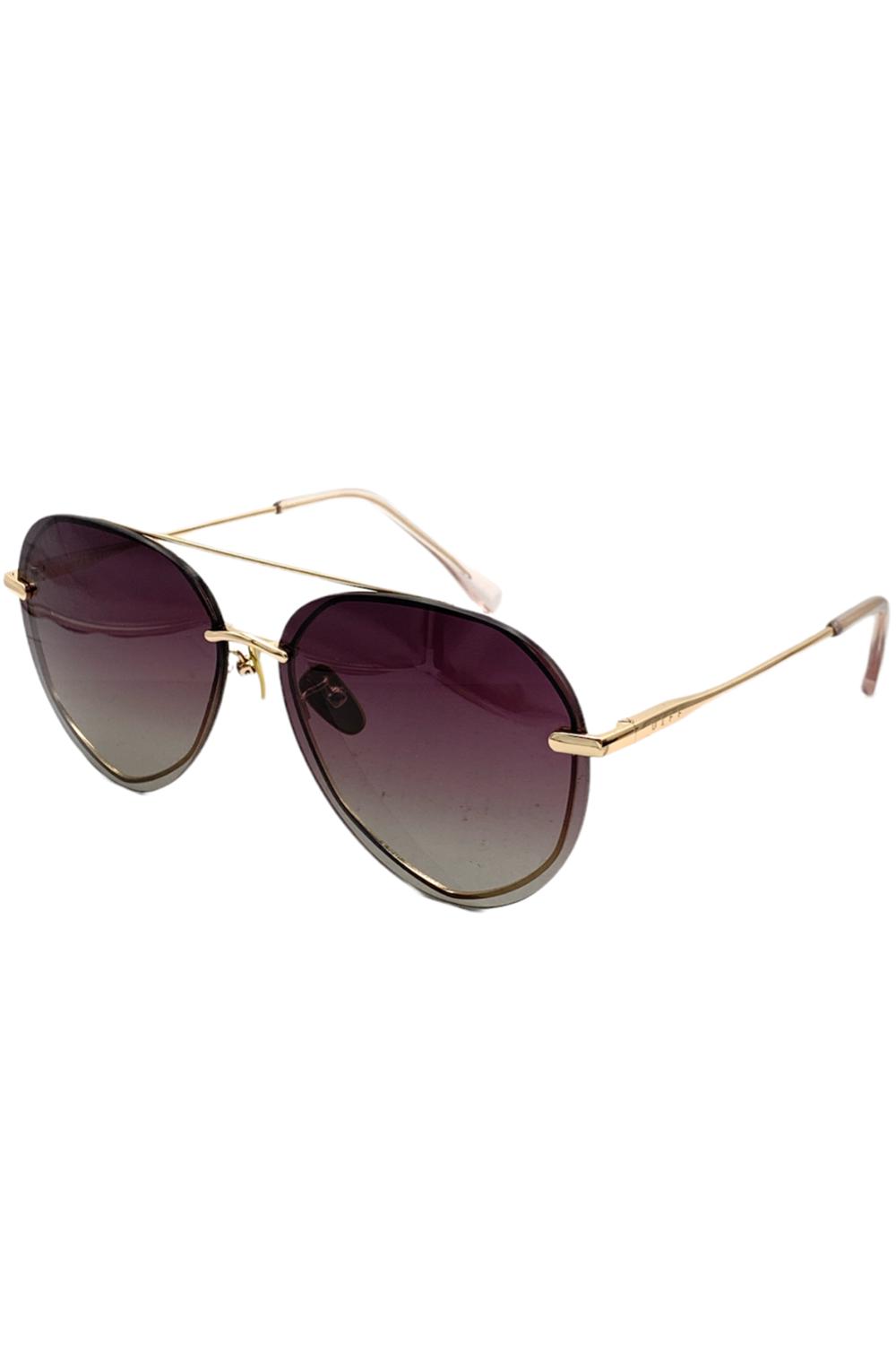 Diff Women's Lenox Polarized Aviator Sunglasses