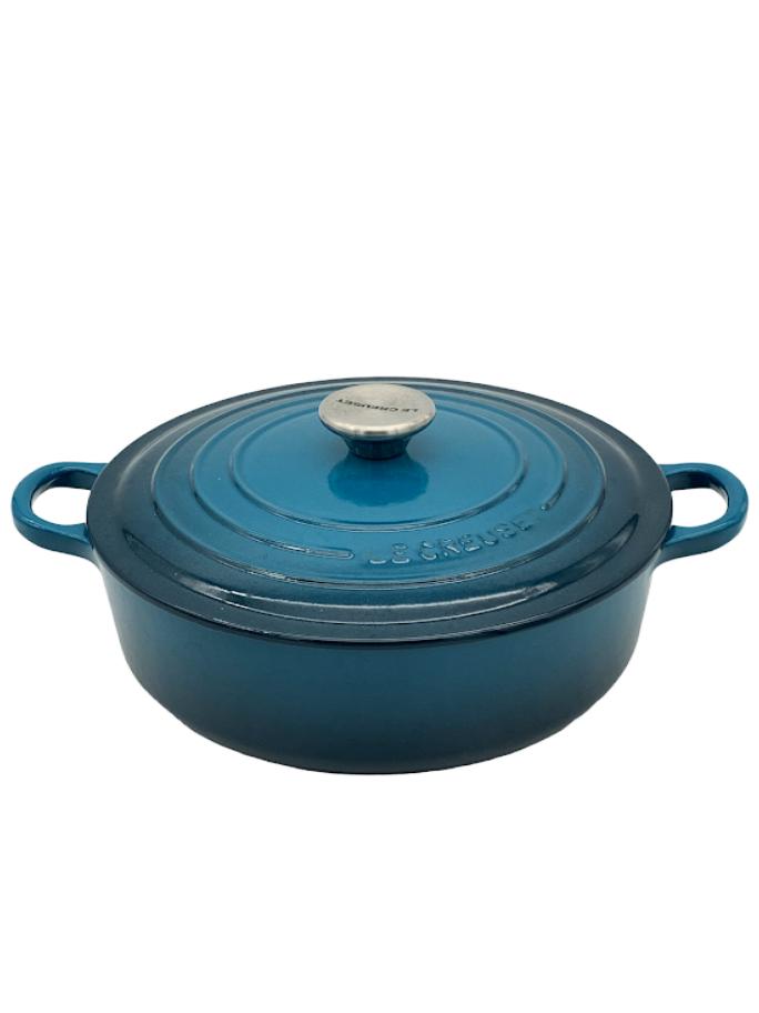 Le Creuset 3.5-qt Cast Iron Round Wide Dutch Oven