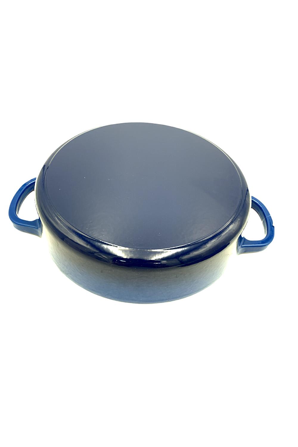 Crock-pot Artisan 5 Quarts Enameled Cast Iron Dutch Oven Aqua - Blue