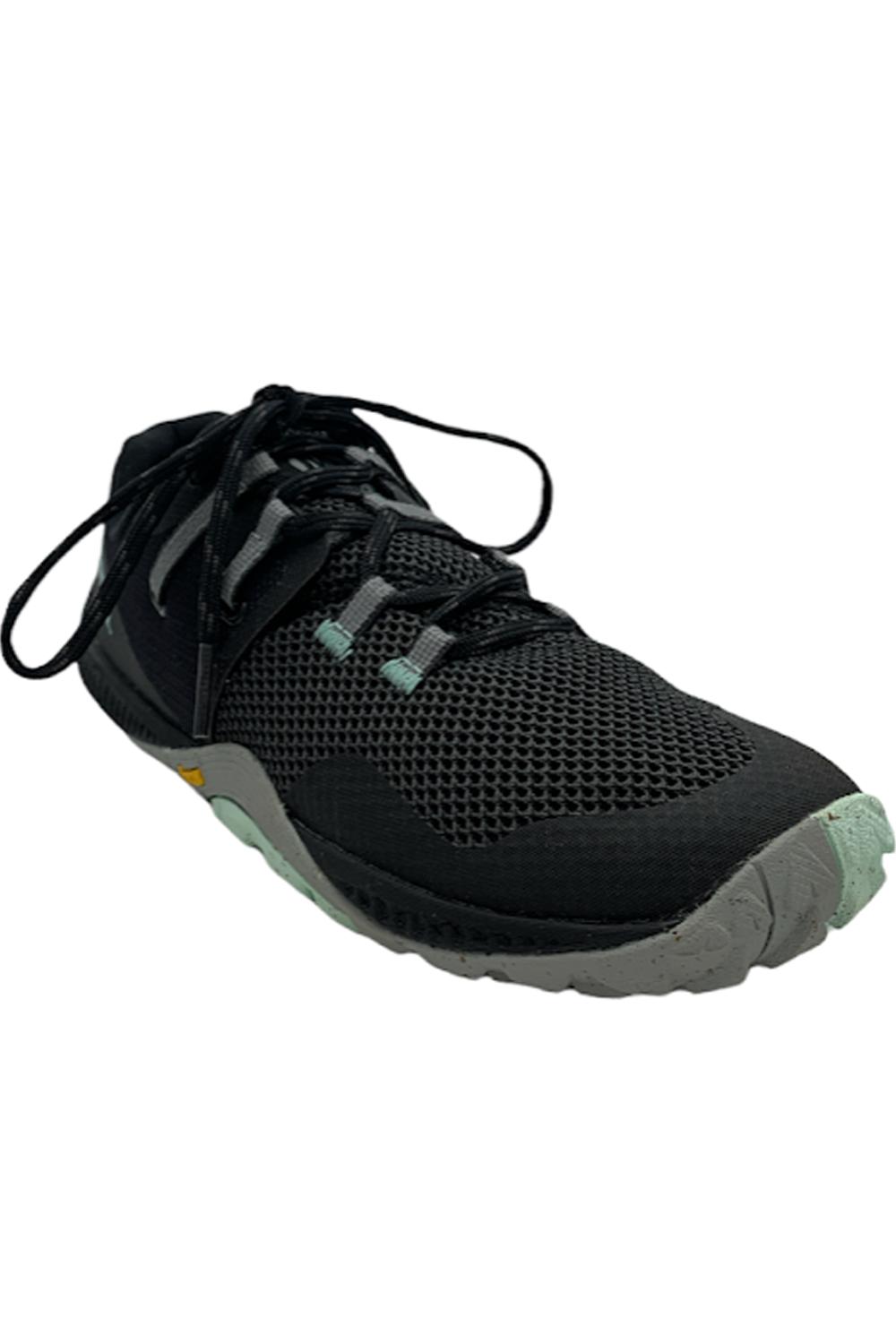 Merrell Lace-Up Performance Sneakers Trail Glove 6 Black | Jender