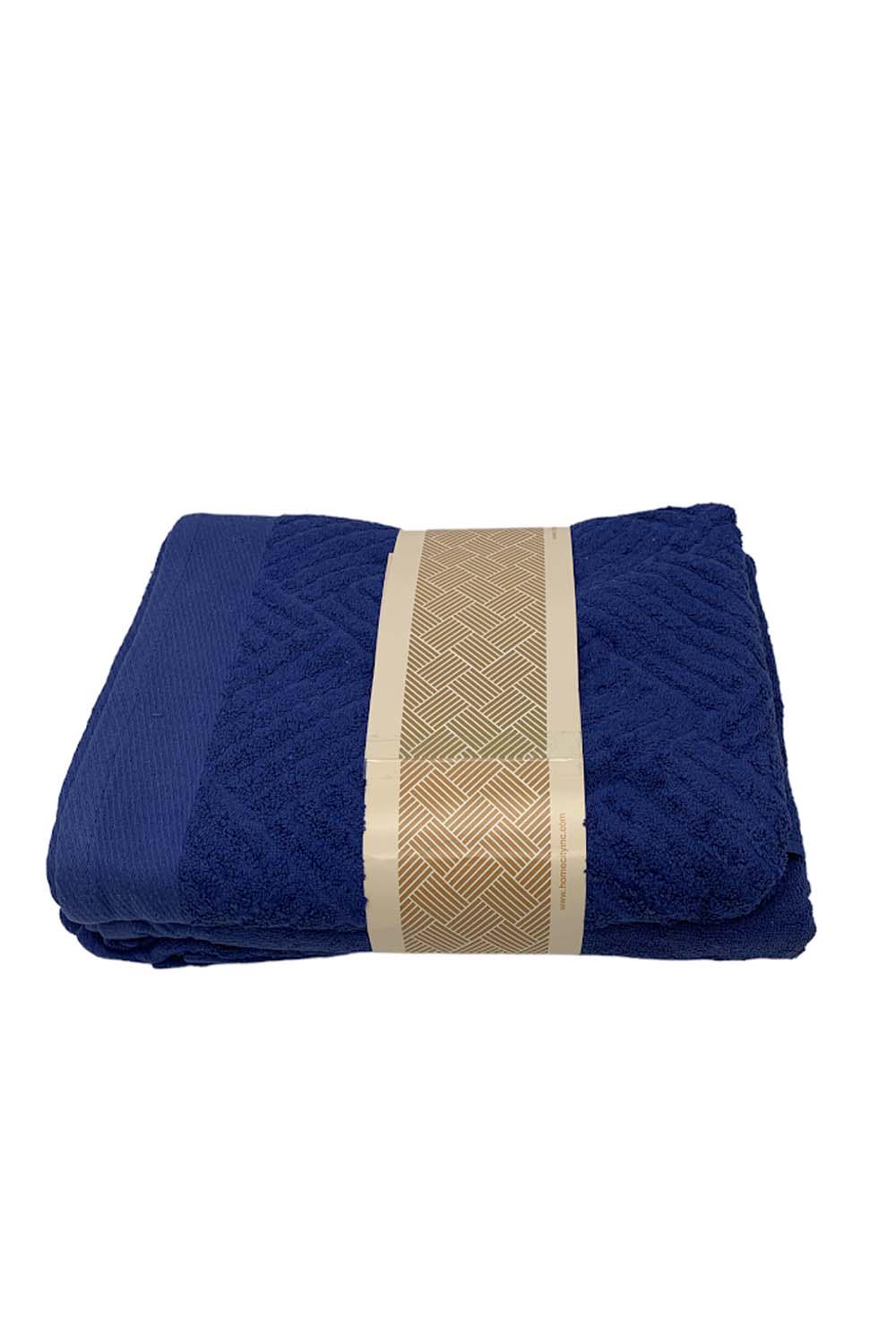 Superior Egyptian Cotton 6-Piece Absorbent Towel Set Royal Blue