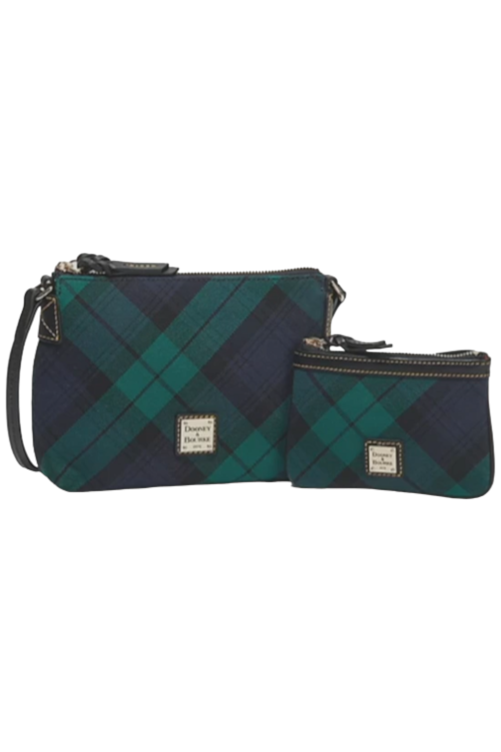 Dooney & Bourke Tartan Crossbody Pouchette Black | Boscov's