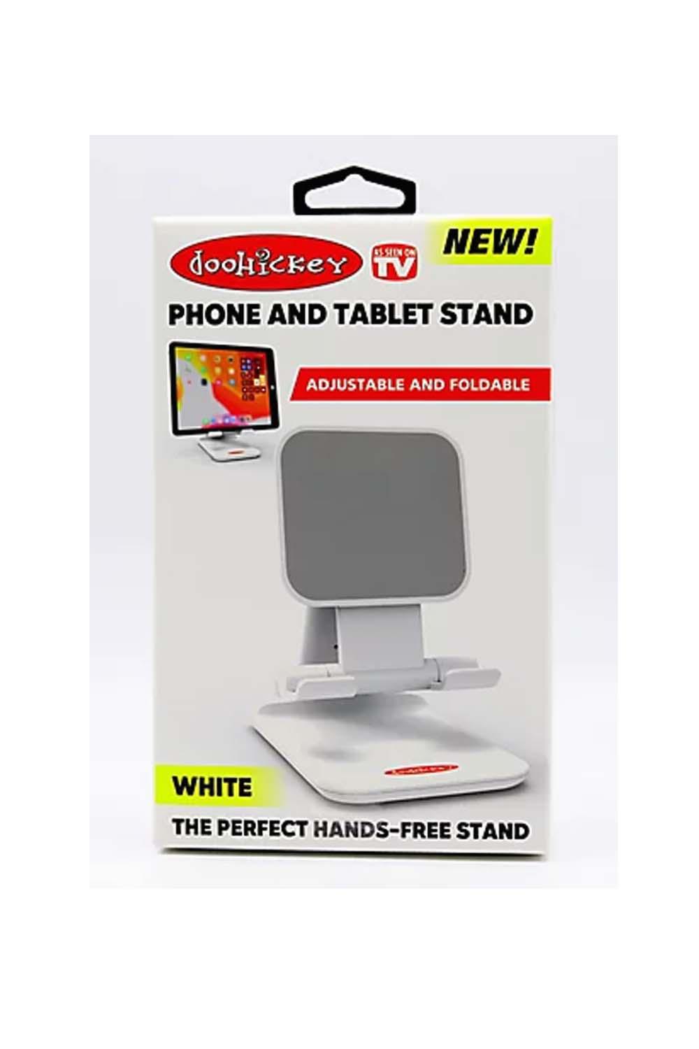 Doohickey Adjustable Phone & Tablet Desk Stand White Set of 2 Jender