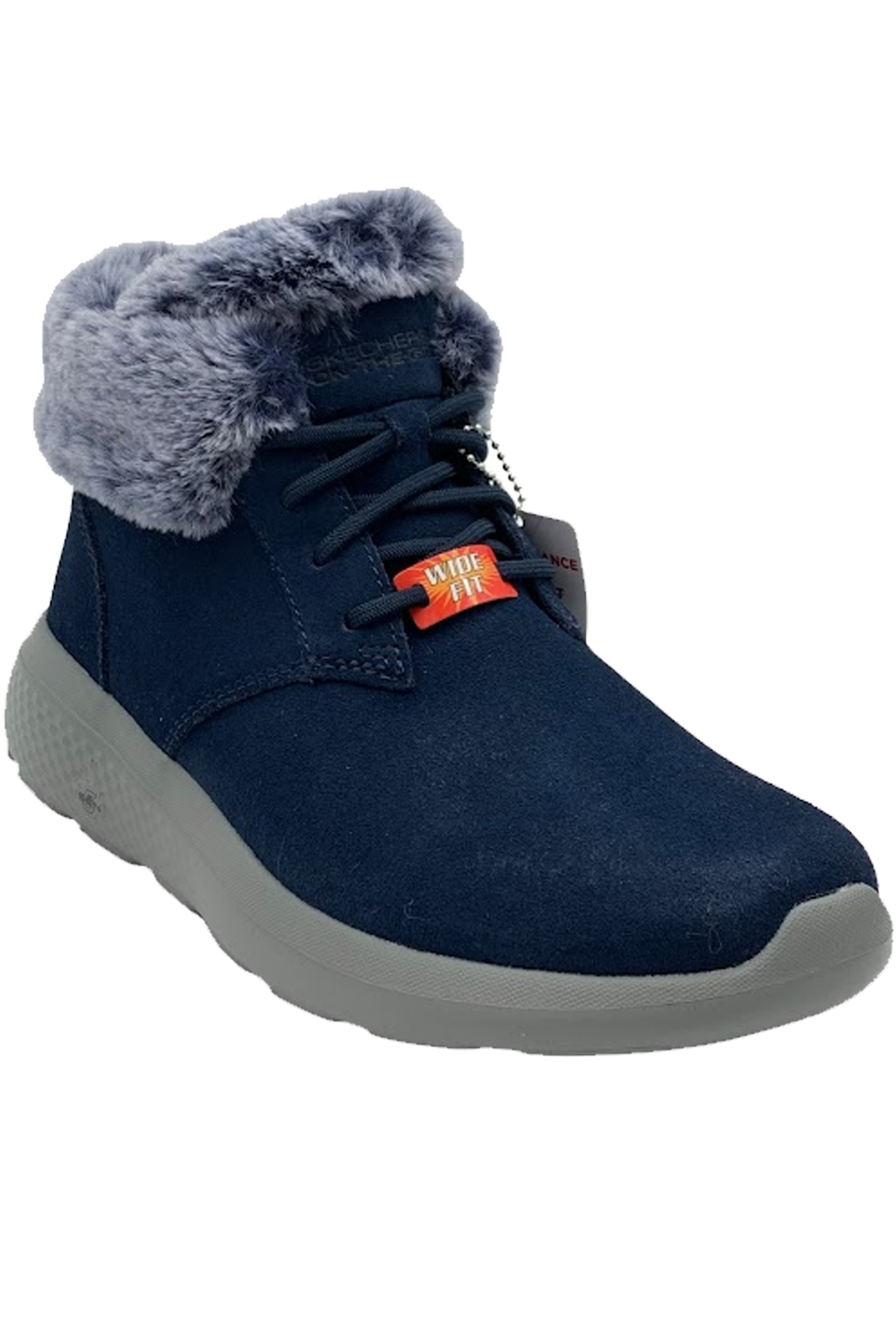 Skechers On the City Suede Ankle Boots Winter Wishes Navy | Jender