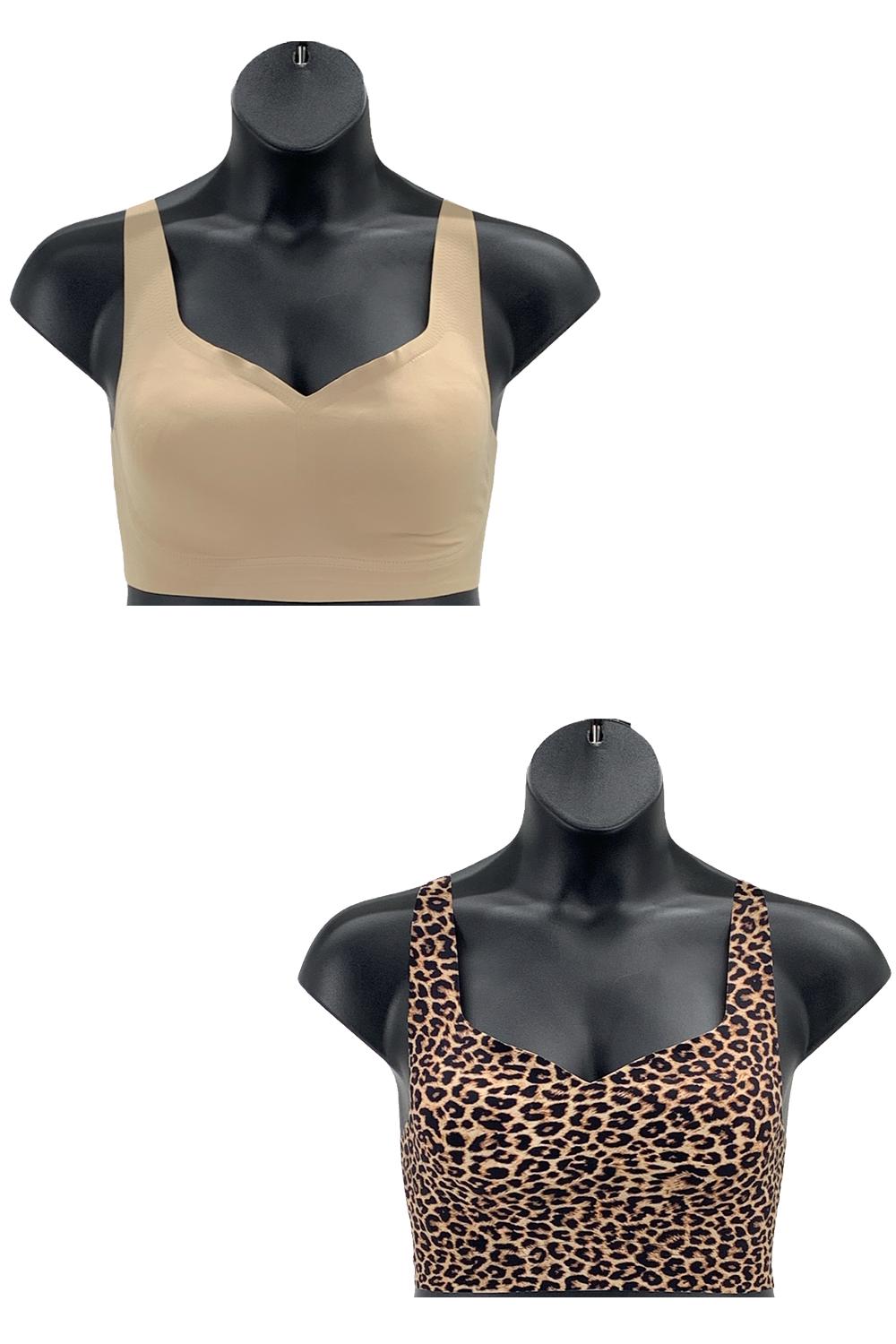 Rhonda Shear 3-pack Pin-Up Bra w/ Removable Pads Neutrals