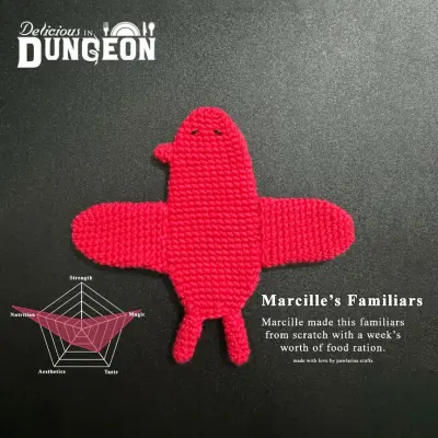 Dungeon Meshi Marcille Familiars