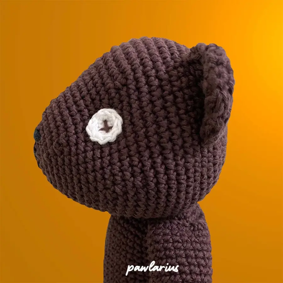 How to Crochet Mr. Bean's Teddy Amigurumi: A Detailed Free Pattern for  Creating This Beloved Children's Toy, PDF, Crochet