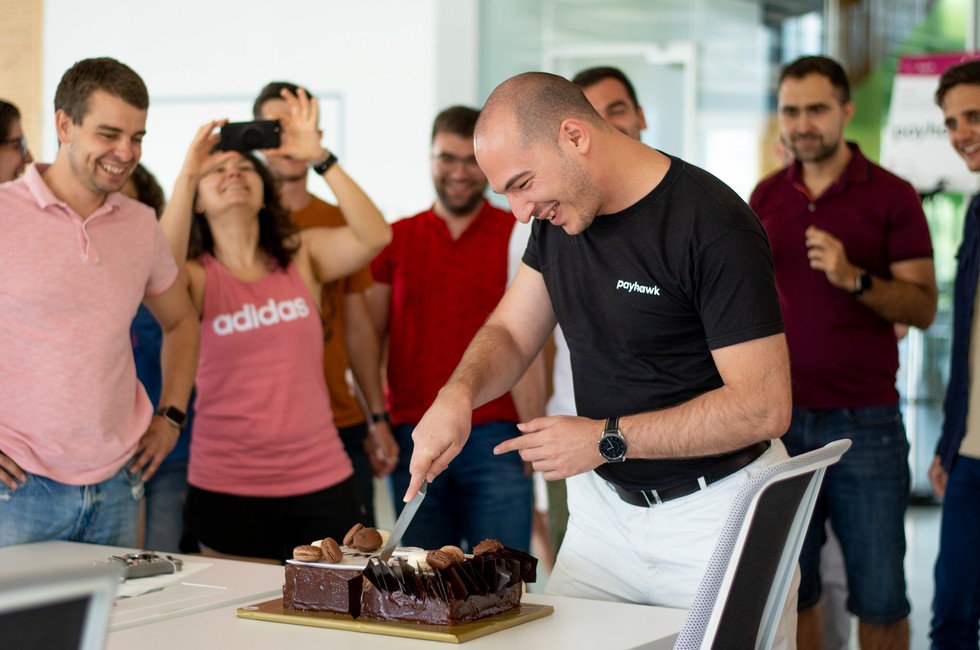 Payhawk CTO And CoFounder Boyko Karadzhov Celebrating Payhawk’s 3 Year Anniversary