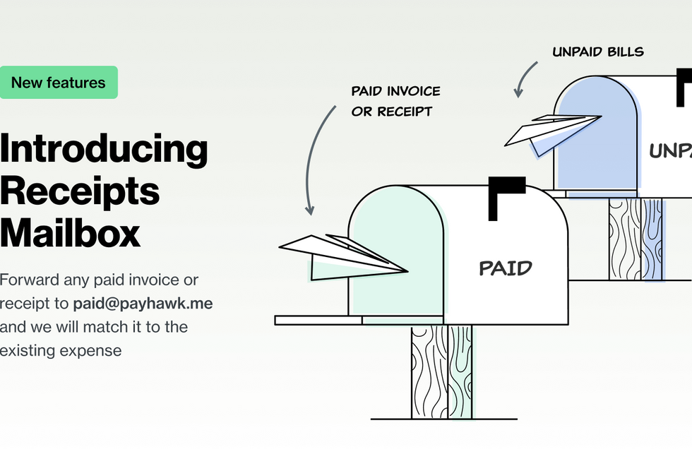Introducing Receipts Mailbox - part of Payhawk's corporate spend management solution