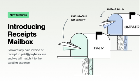 Receipts Mailbox feature illustration