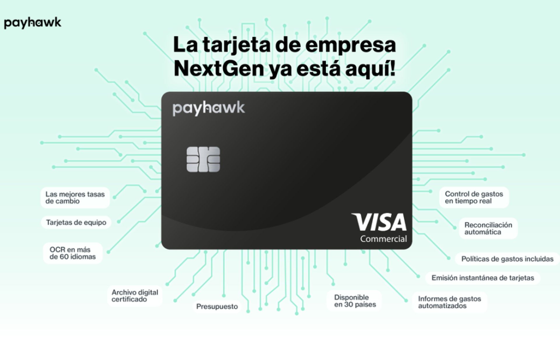 Payhawk tarjeta NextGen