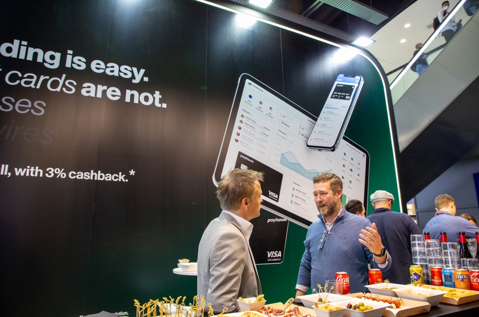 Payhawk on SaaS , scaling and Speng Management - our stand at SaaStr Europe