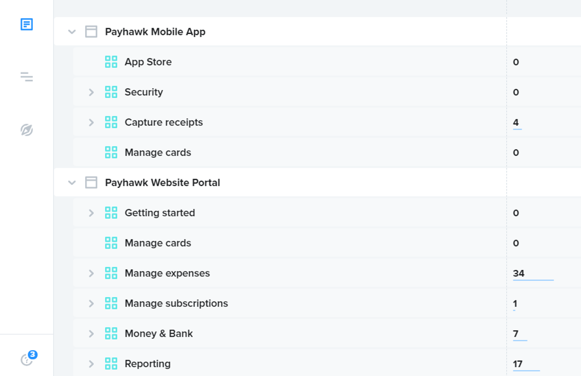 An illustration, showing Payhawk's expense management value map for B2B