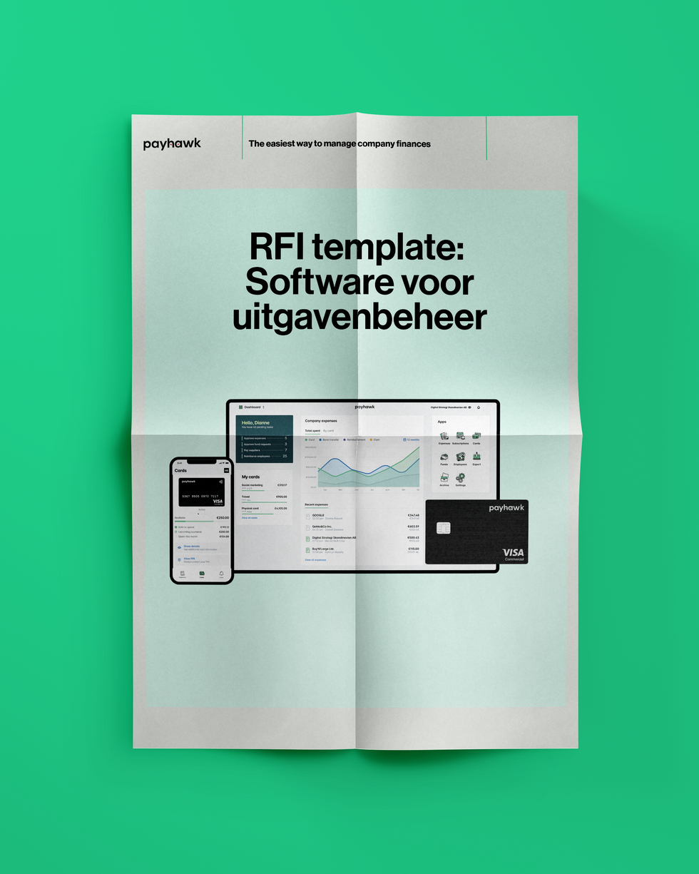 RFI template: Software voor uitgavenbeheer