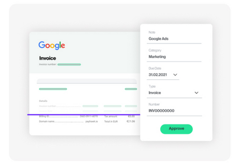 Automated OCR invoice scanning via QuickBooks integration