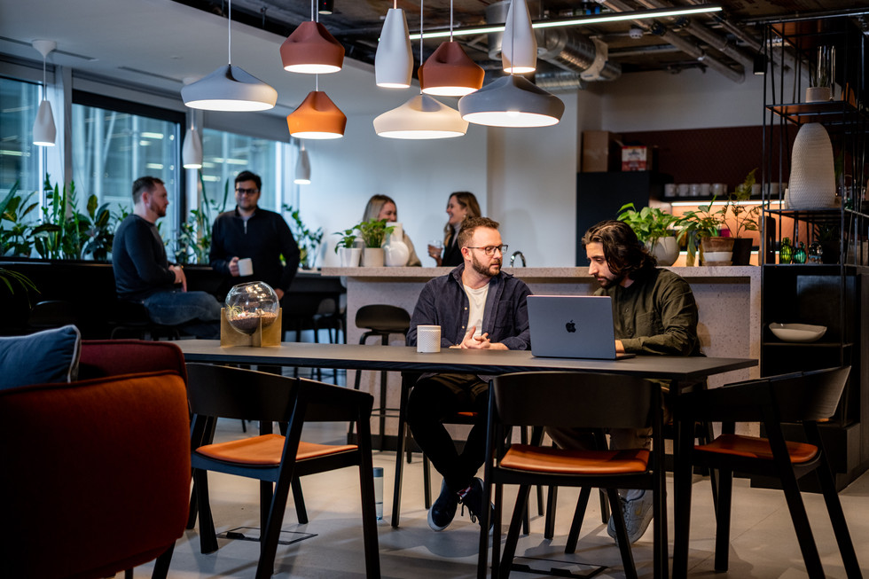 Vertice office, where they shared their experience of spend management with Payhawk. 