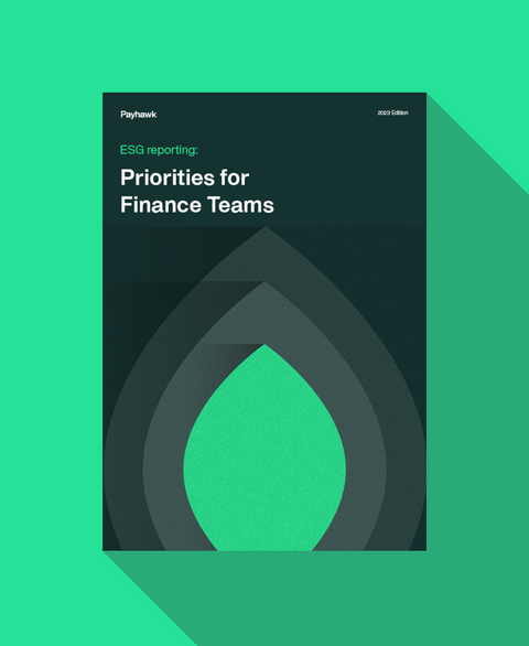 ESG reporting ebook: Discover the priorities for finance teams