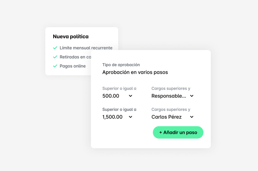 Respalda tu política de gasto