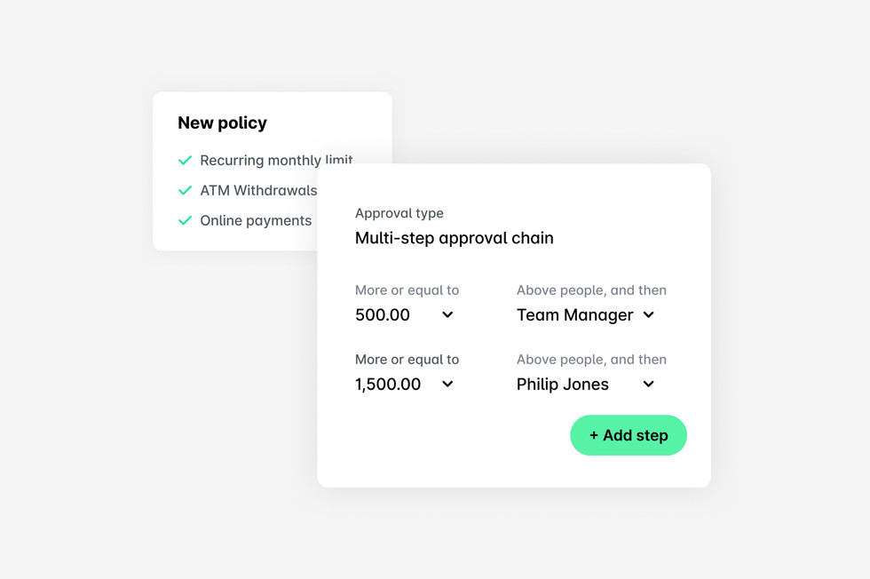 Payhawk custom spend management policy